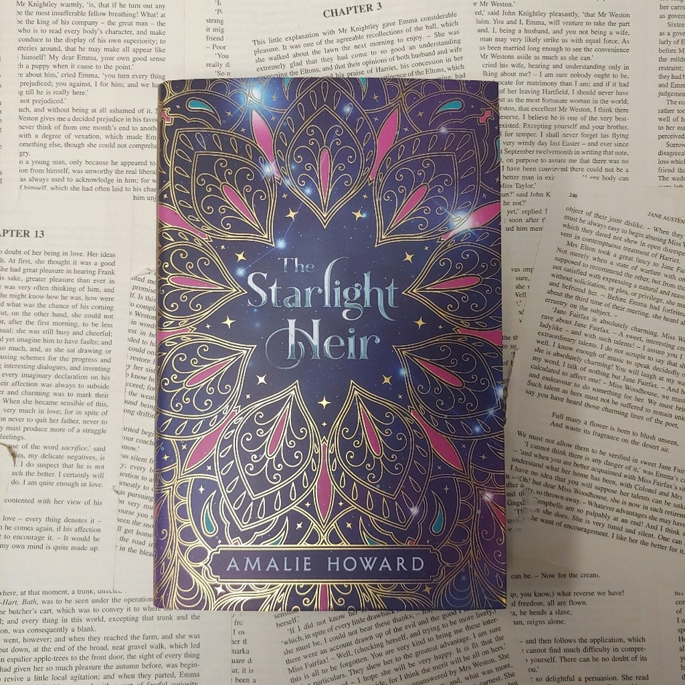 Fairyloot January '25 Romantasy book: The Starlight Heir by Amalie Howard